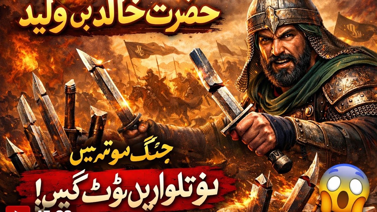 خالد بن ولیدؓ|وہ جرنیل جس نے موت کو بھی شکست دے دی! | 100 Battles 0 Defeats