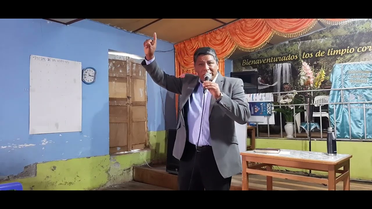 Impactante predica Pastor: Orlando Bellido. 1 parte 