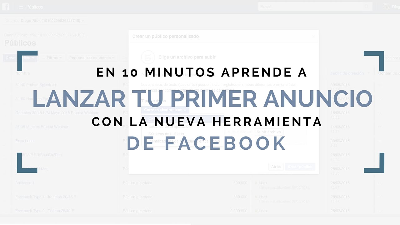 Cómo crear tu primer anuncio en Facebook - Tutorial