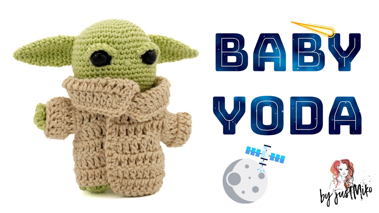 Baby Yoda häkeln 👾 *Do it Yourself* Amigurumi by justMiko