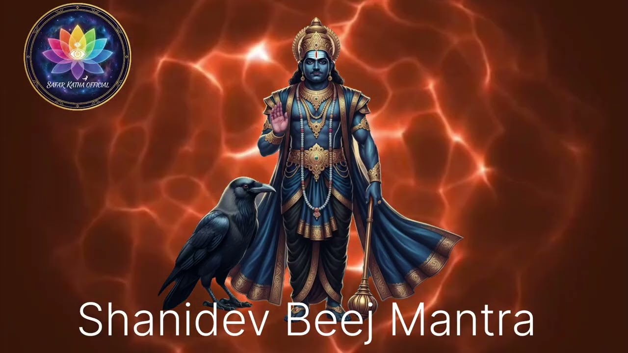 📿 Shani Dev Beej Mantra | शनिदेव बीज मंत्र 108 times in 5 min ॐ प्रां प्रीं प्रौं सः शनैश्चराय नमः 🙏