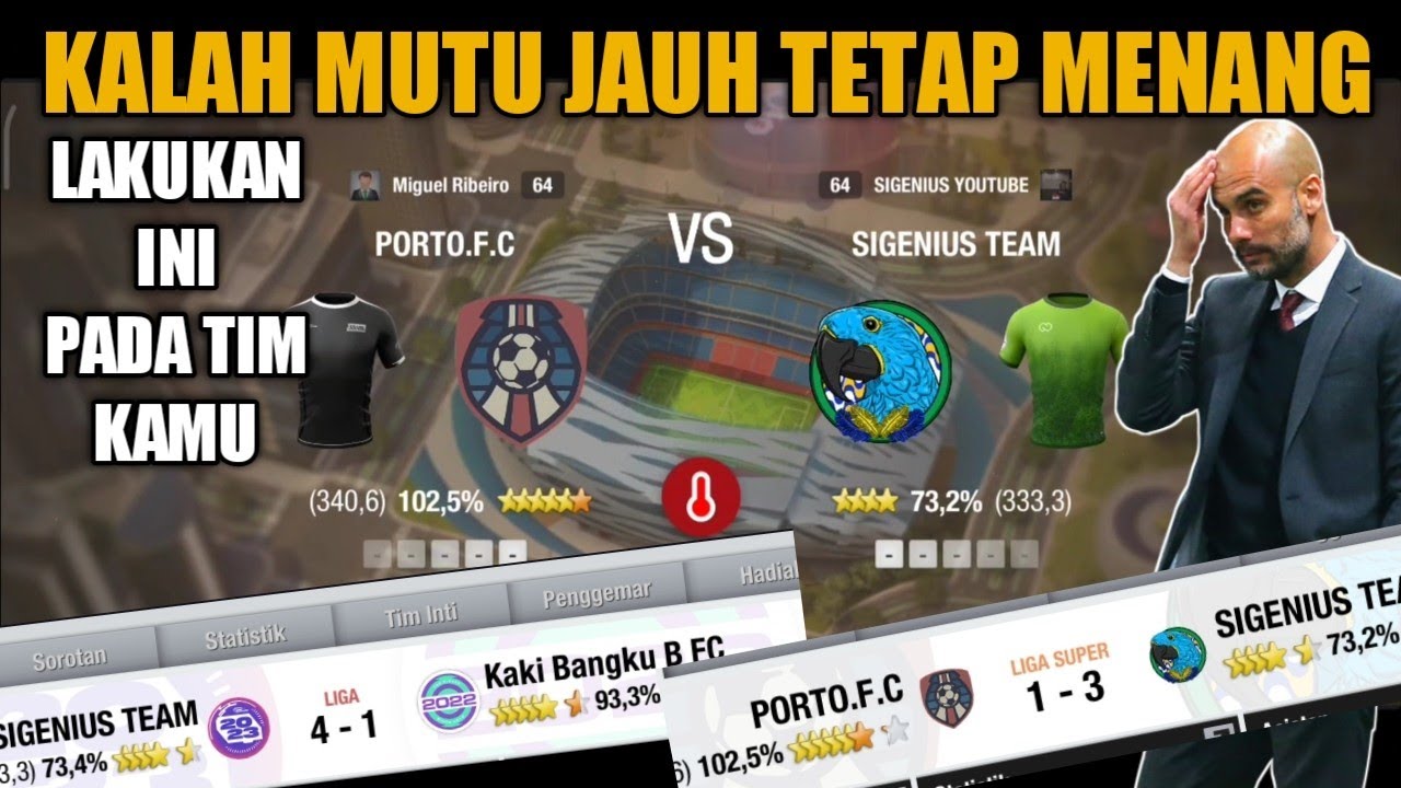 KALAH MUTU 30% TETAP BISA MENANG BUKAN KARENA FORMASI TAKTIK INI RAHASIANYA | TOP ELEVEN 2022