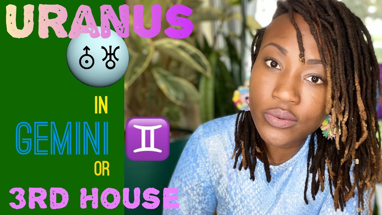 ⚡️Uranus in Gemini ♊️ or 3rd House 🏡 // Astrology // #Uranus #Astrology #Gemini