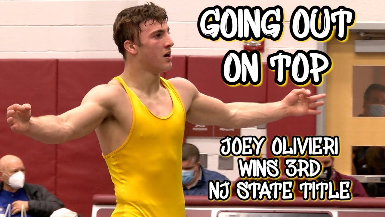 Joey Olivieri | Hanover Park | NJ 138 LB. State Champ | Olivieri Wins Third State Championship!