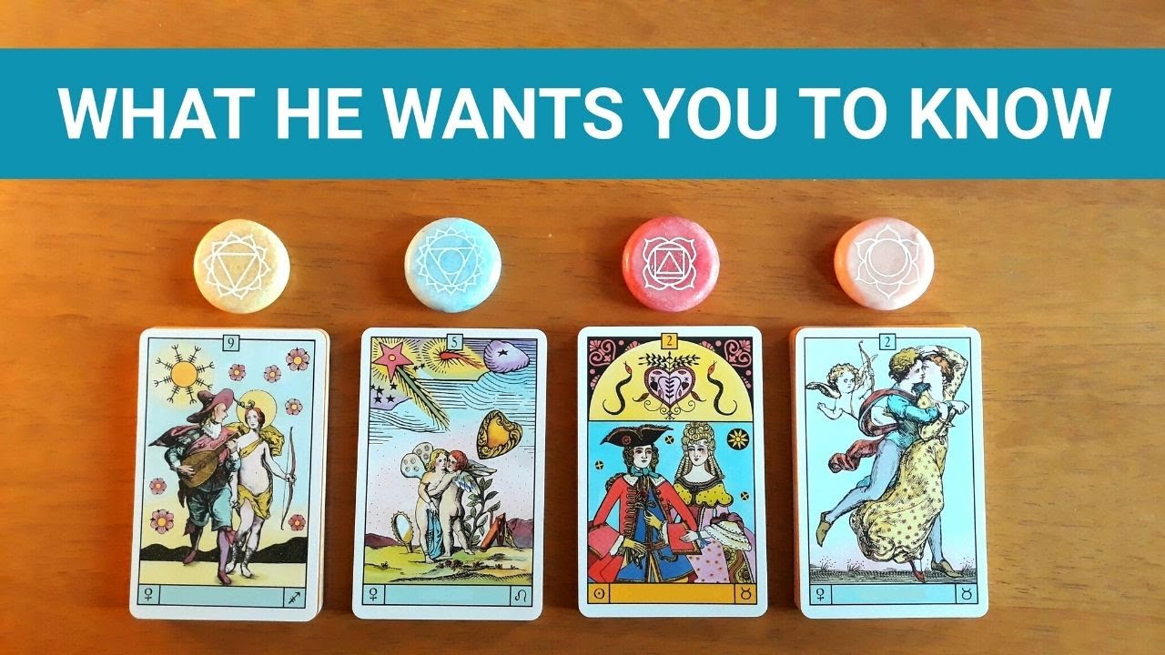 WHAT HE WANTS YOU TO KNOW 💖 *Pick A Card* Love Relationship Twin Flame Karmic Tarot Reading