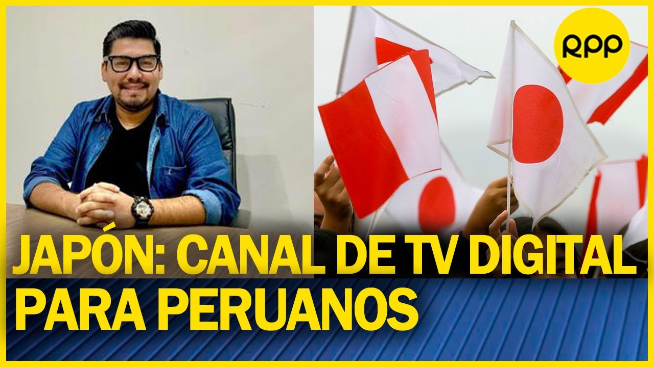 JAP&Oacute;N: Peruano crea canal de televisi&oacute;n digital para la comunidad peruana