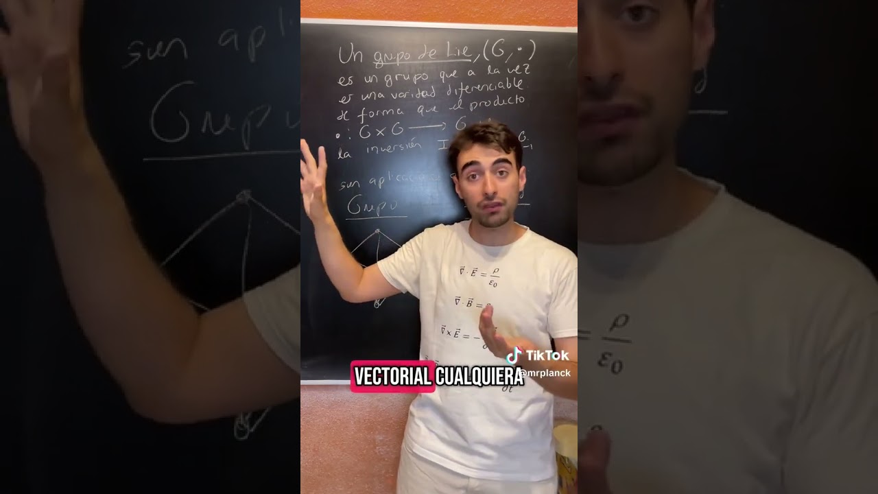 &iquest;Qu&eacute; es un grupo de Lie y por qu&eacute; importa en f&iacute;sica? #shorts #matematicas #f&iacute;sica