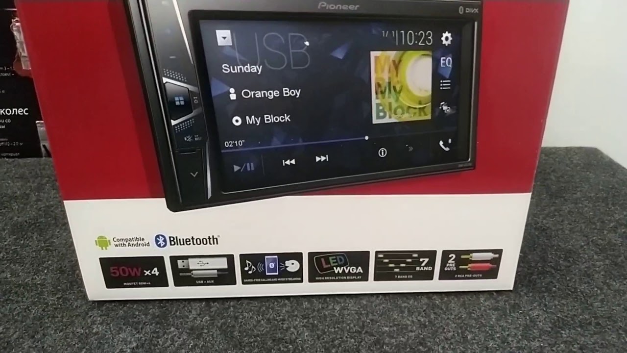 Новинка  Pioneer  DMH-G221BT