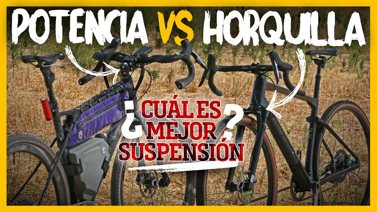 Duelo GRAVEL, potencia VS. horquilla de suspensión | BIKEPACKER | Javier Bañón Izu