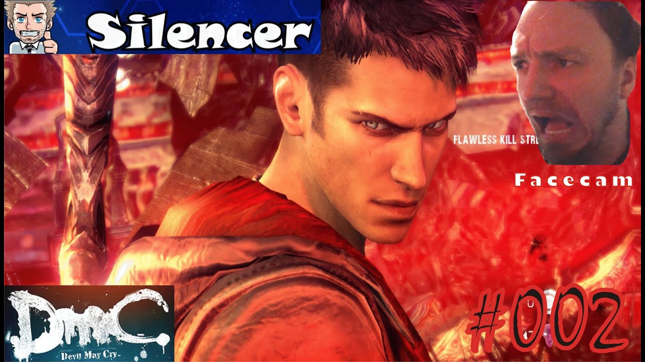 Silencer in Devil may Cry #2 Kampf gegen den Jäger, HD, Facecam