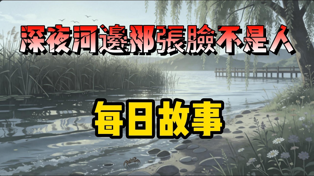 【每日故事】深夜河邊那張臉不是人