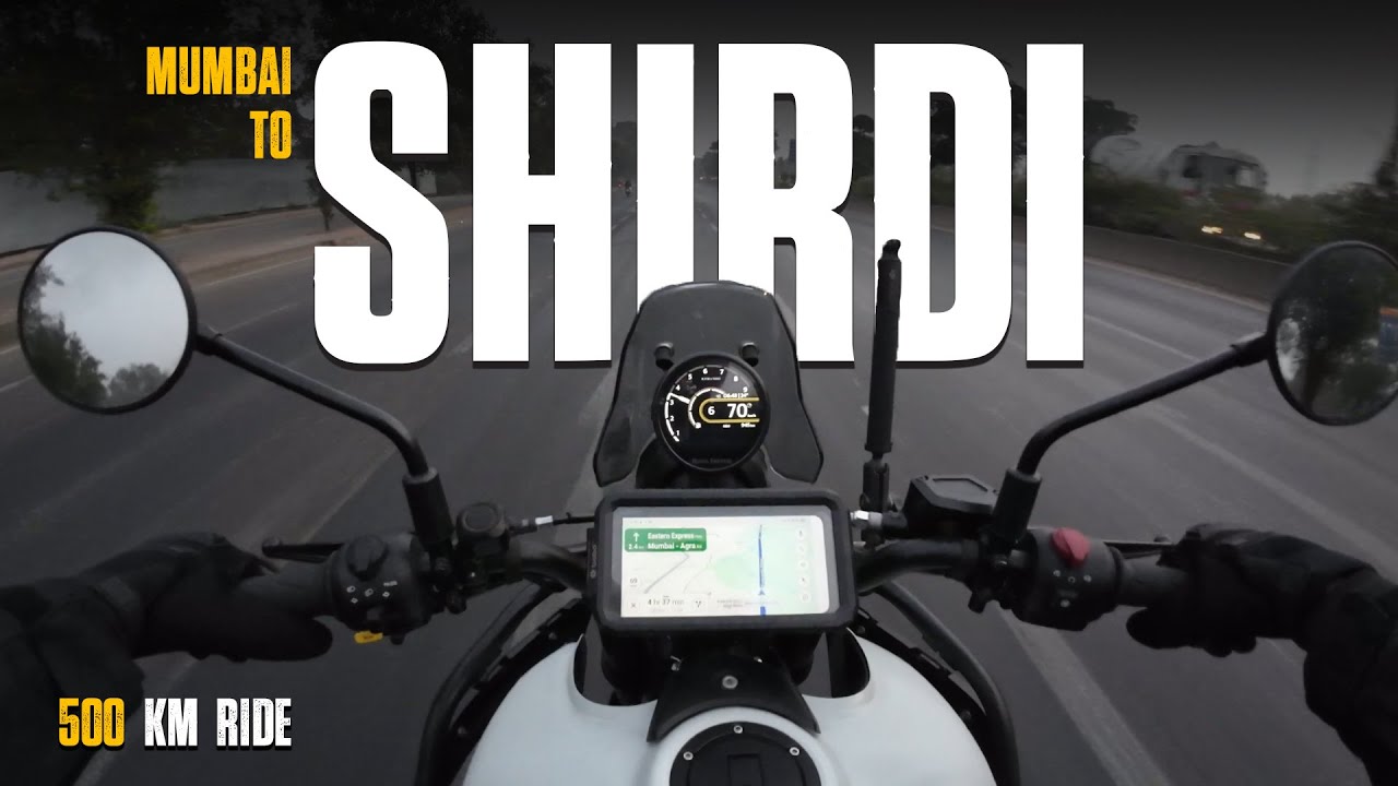 Mumbai To Shirdi Bike Ride | Himalayan 450 |  Royal Enfield | Sai Baba | 6TH GEAR