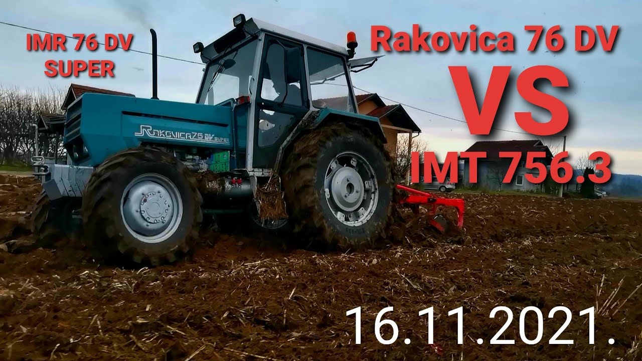 IMR 76 DV i IMT 756.3 | Jesenje Oranje 2021 | Rakovica 76 DV SUPER Zaoravanje Stajnjaka | DJI Mini 2