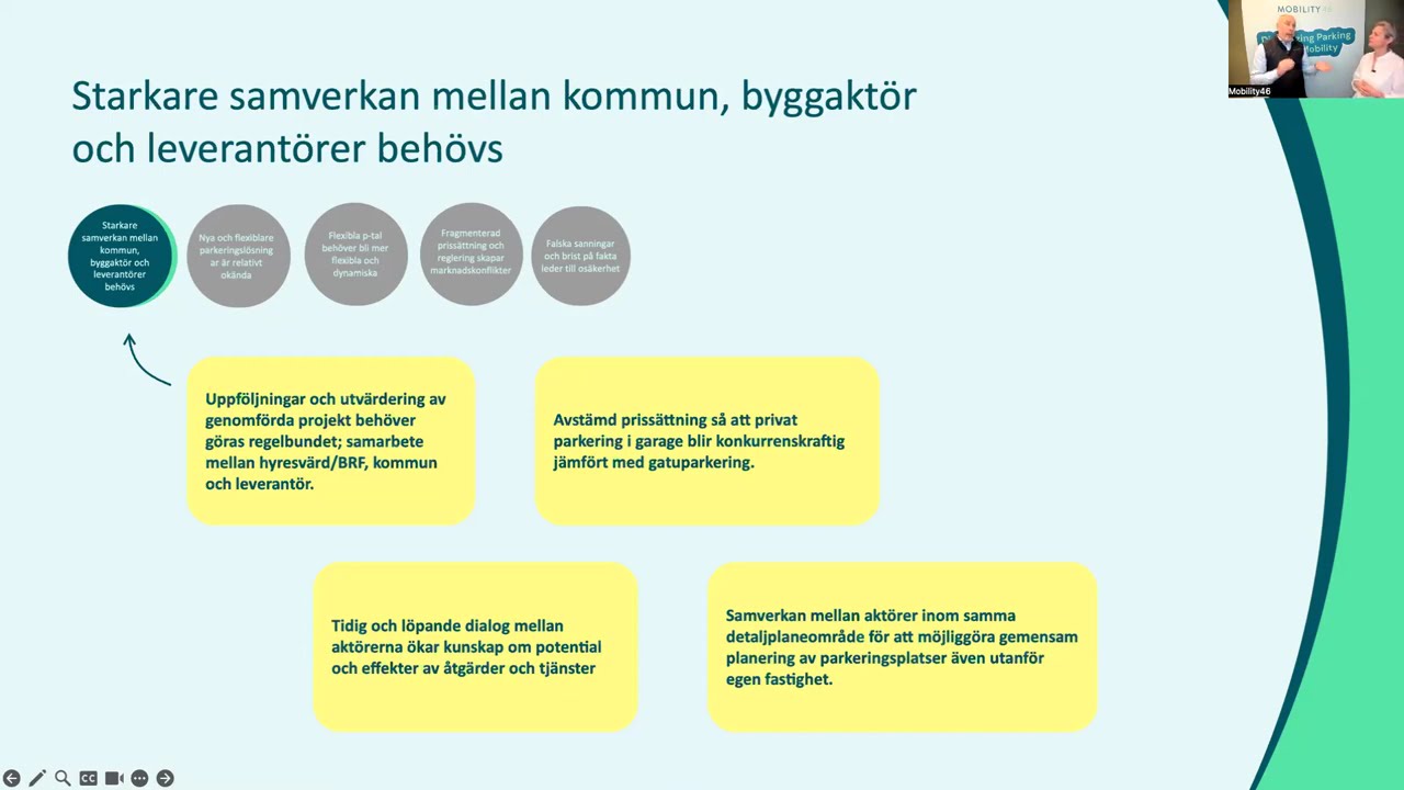 Webinar: Flexibla p-tal och hållbar mobilitet i praktiken
