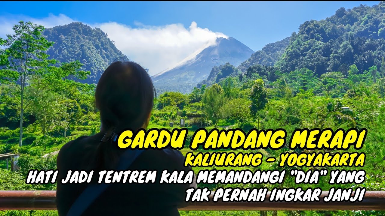 Memandangi Gagahnya Merapi dari Gardu Pandang Kaliurang