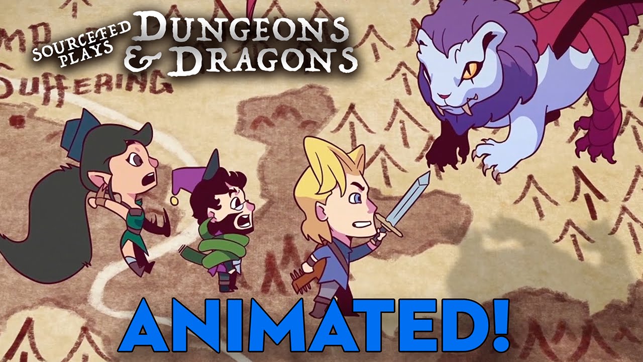 SourceFed D&D S2E1&2 Animated!