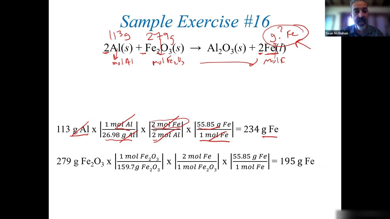 Chapter 8: Lecture 2 - Limiting Reactants and Percent Yield