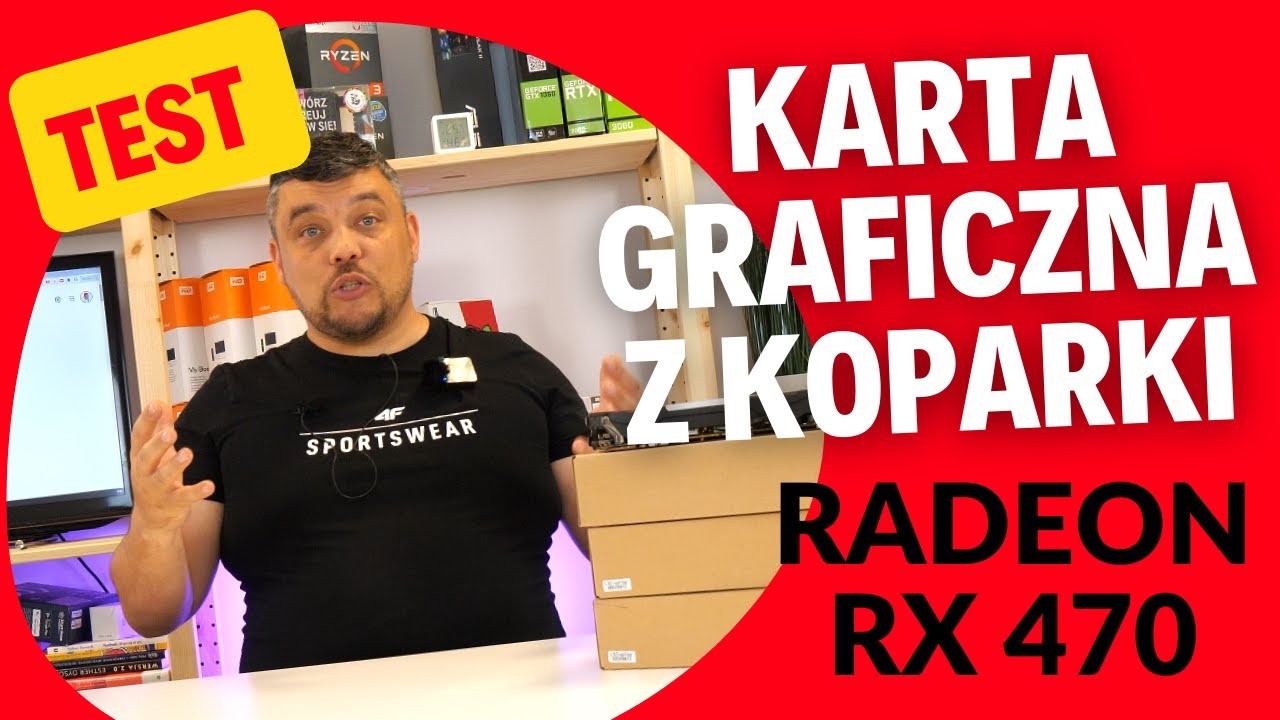 Karta graficzna z koparki kryptowalut. Czy warto? Testuje PowerColor RX 470 Red Dragon V2