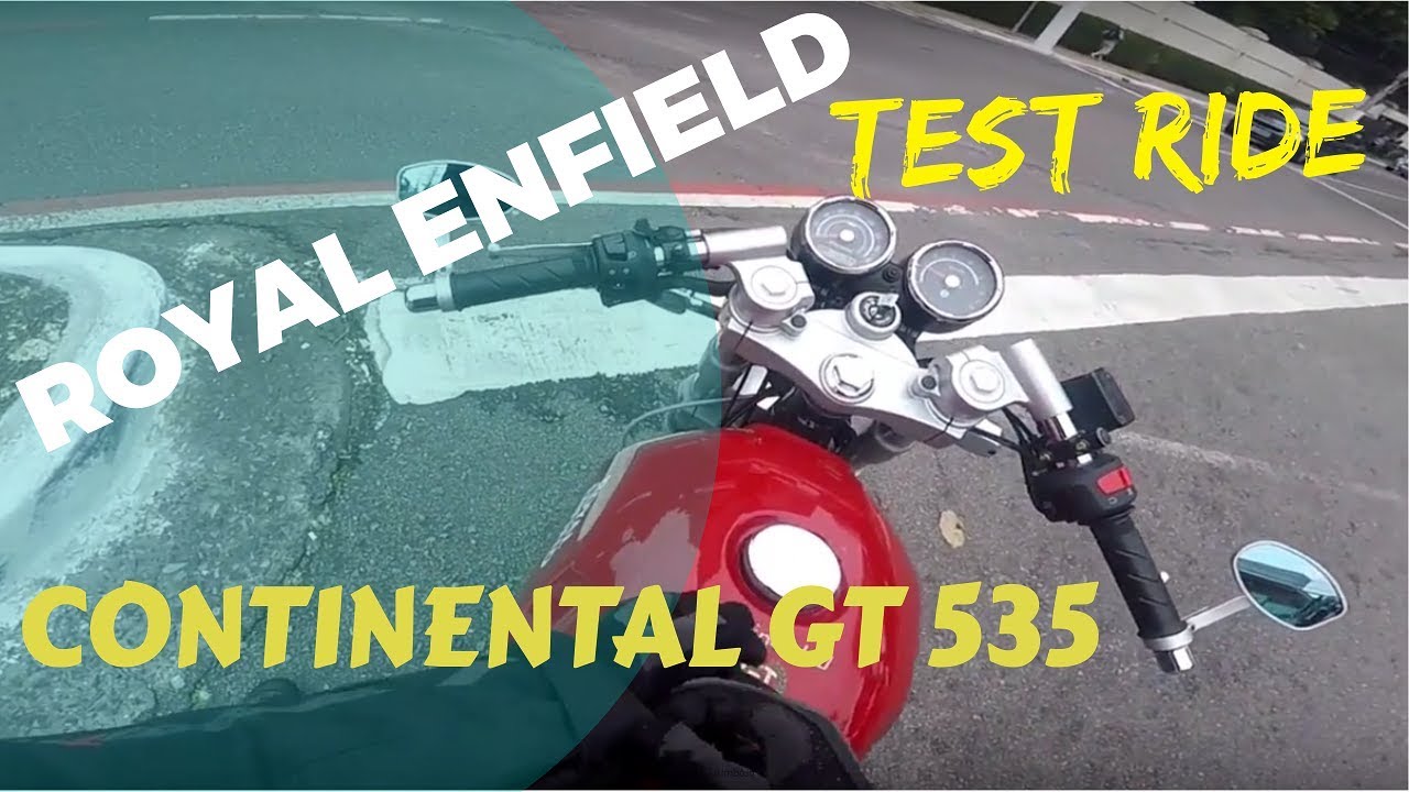 Test Ride Royal Enfield Continental GT 535