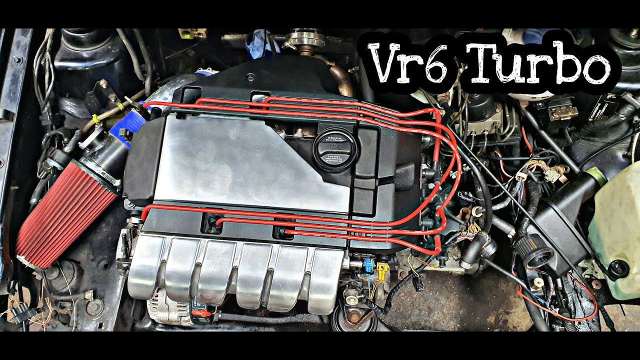 Golf Cabrio vr6 Turbo bekommt die Originale Ansaugbrücke | Sleeper
