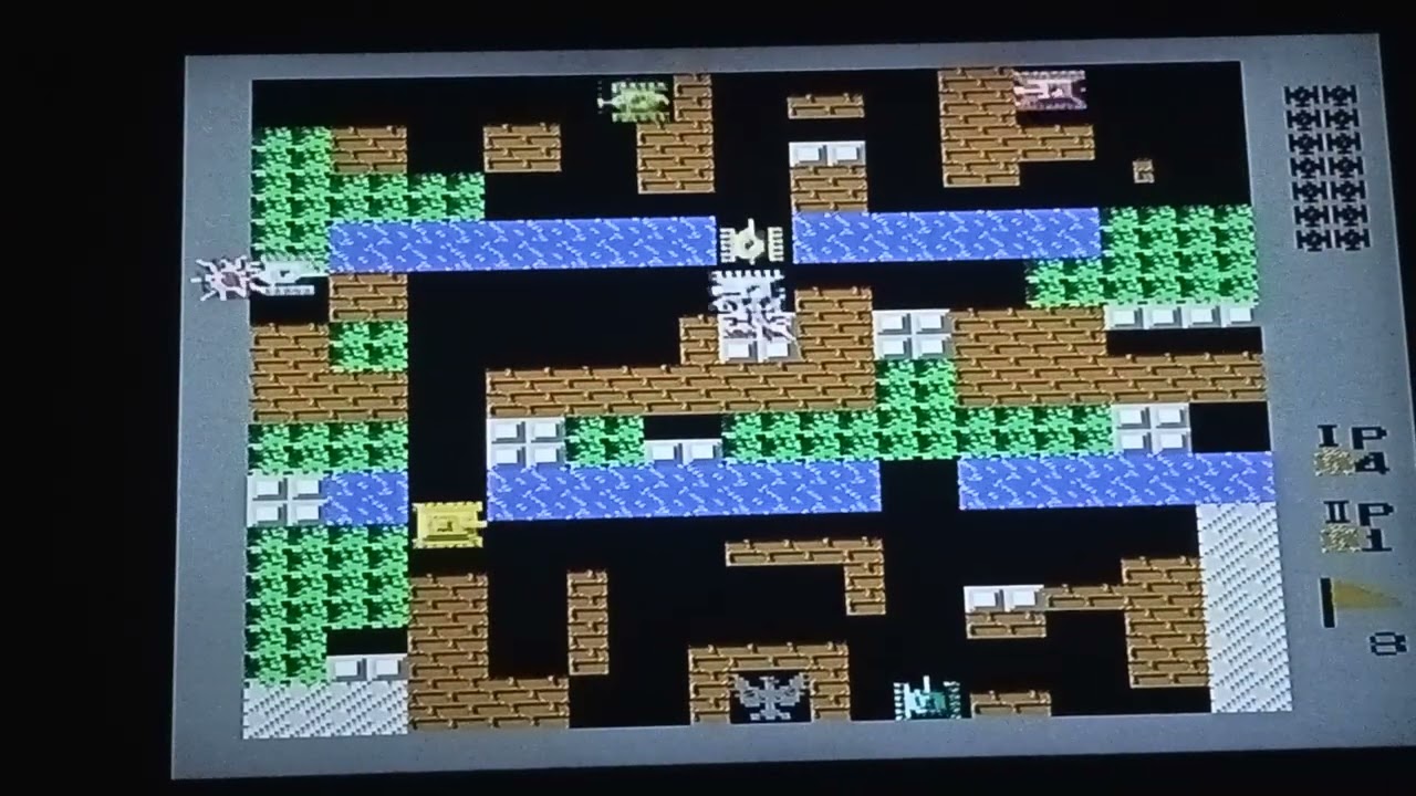 Tank 1990 (NES) gameplay 