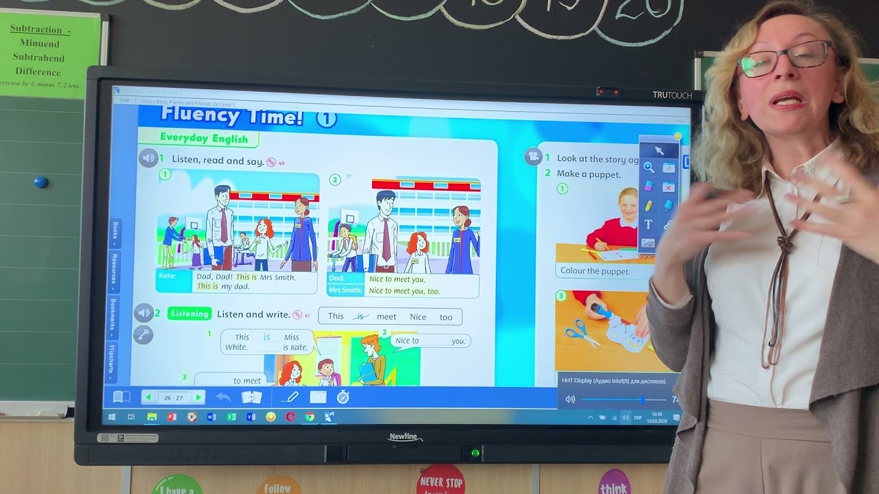 Family and Friends 1. Fluency Time 1. Video lessons