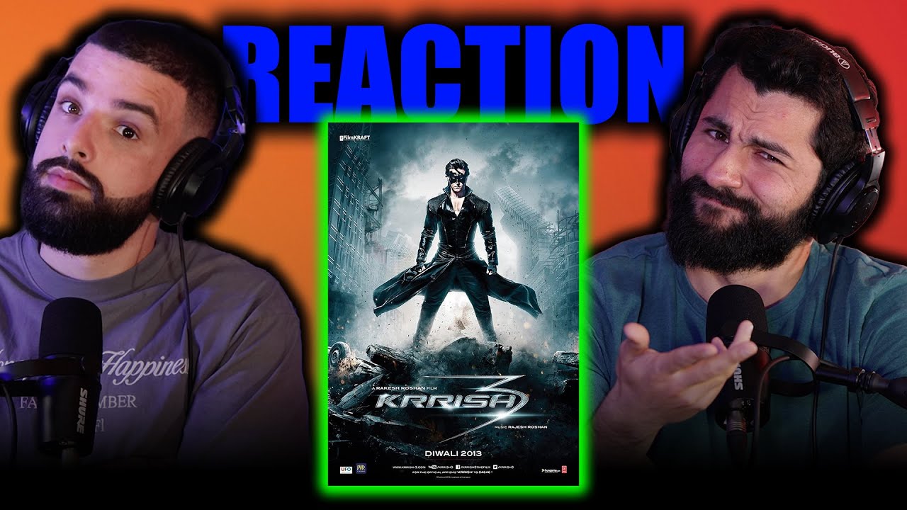 РЕАКЦИЯ НА ТРЕЙЛЕР KRRISH 3!