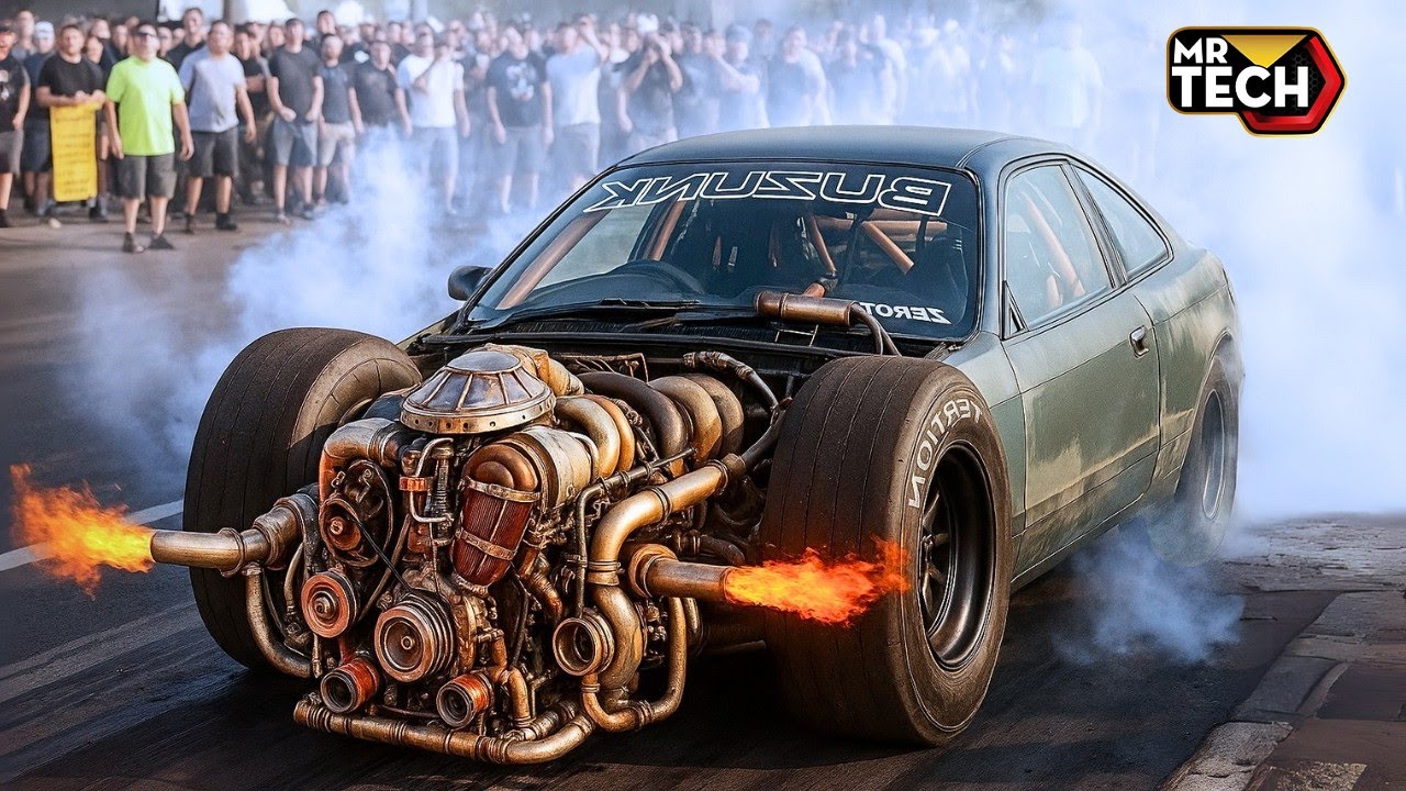 Loudest Exhaust Compilation on the Planet – Insane Car Mods, Backfire & Fire-Spitting Sounds #4