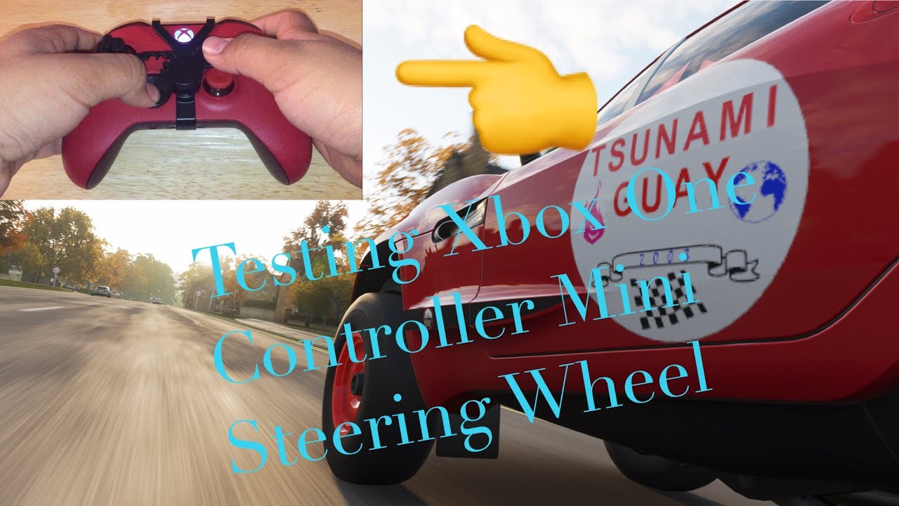 Testing Xbox One Controller Mini Steering Wheel