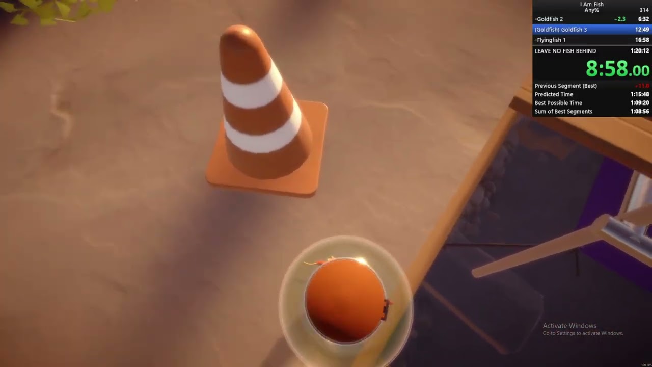 I am Fish (Any%) World Record (1:10:06)