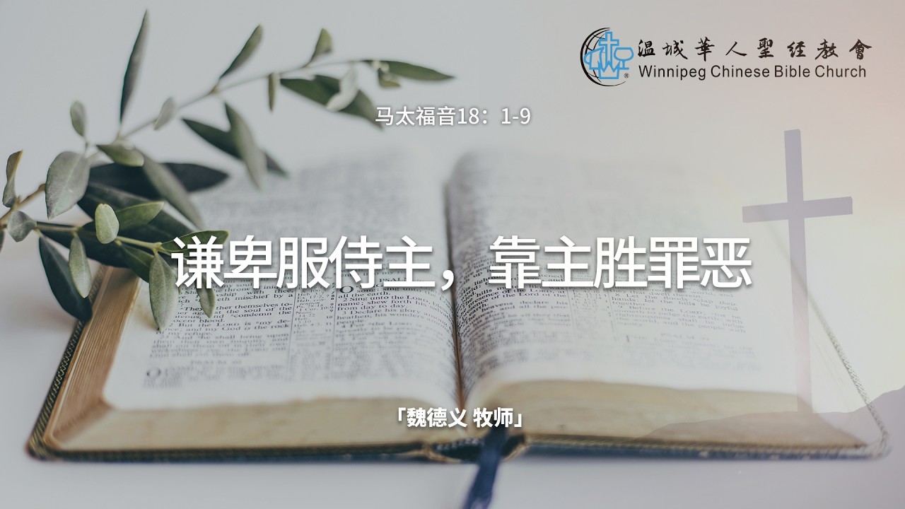 主日讲道20260222——谦卑服侍主 靠主胜罪恶——魏德义 牧师