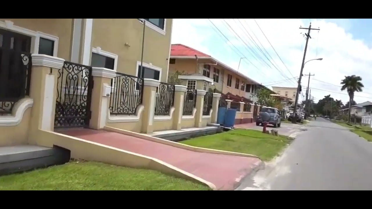 Traveling Through Bel Air Park  Guyana