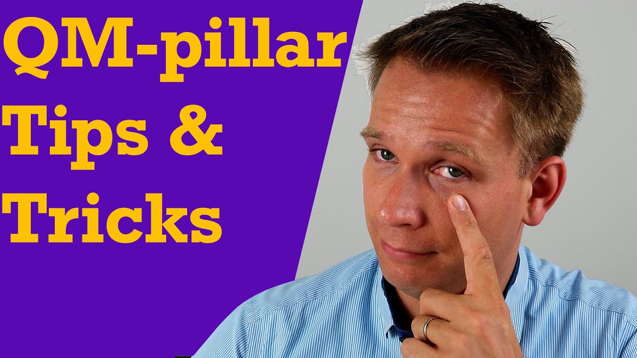 Quality Management pillar - practical Tips & Tricks
