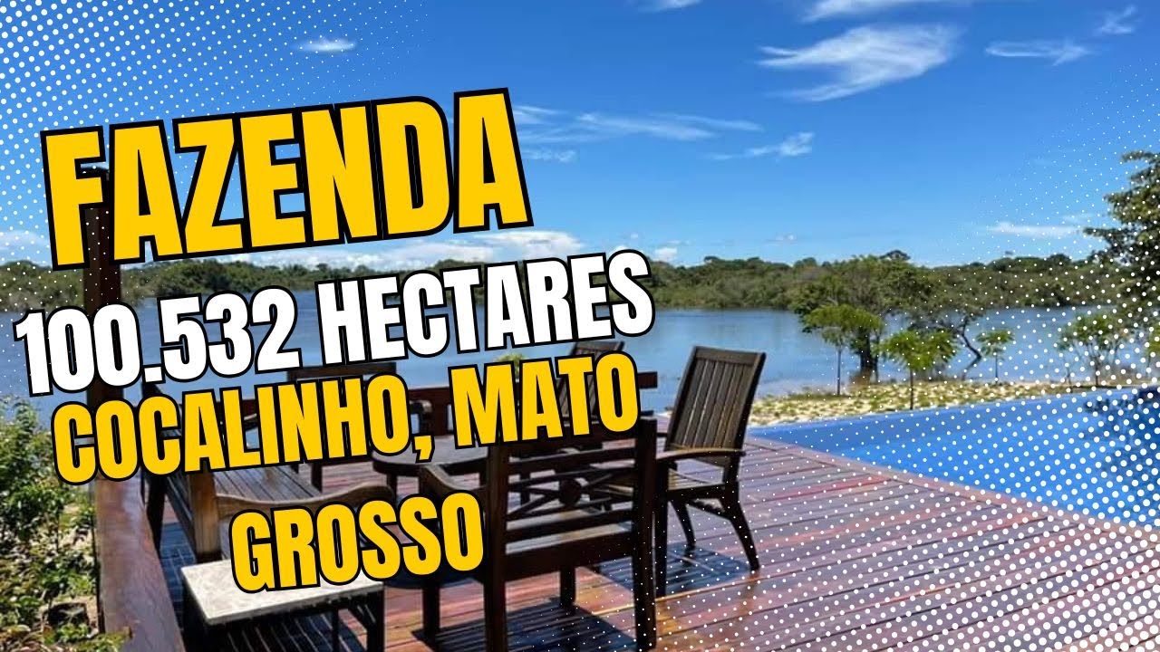FAZENDA DE 100.532 HECTARES - COCALINHO, MATO GROSSO