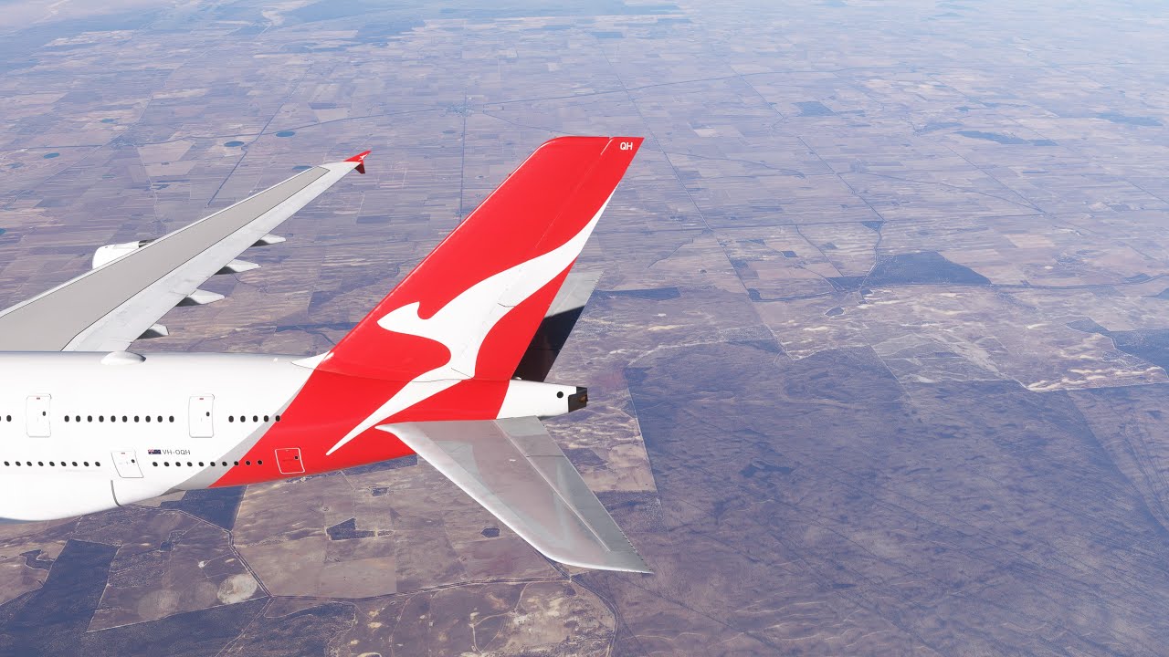 ✈️ Live Now: Qantas Airbus A333 LIVE MFS24