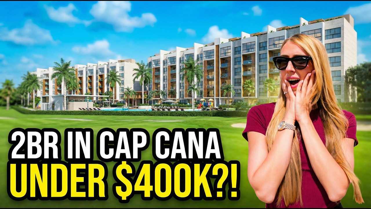 Vista Golf Cap Cana Tour | 2 Bedroom Under $400K + Golf Views + CONFOTUR