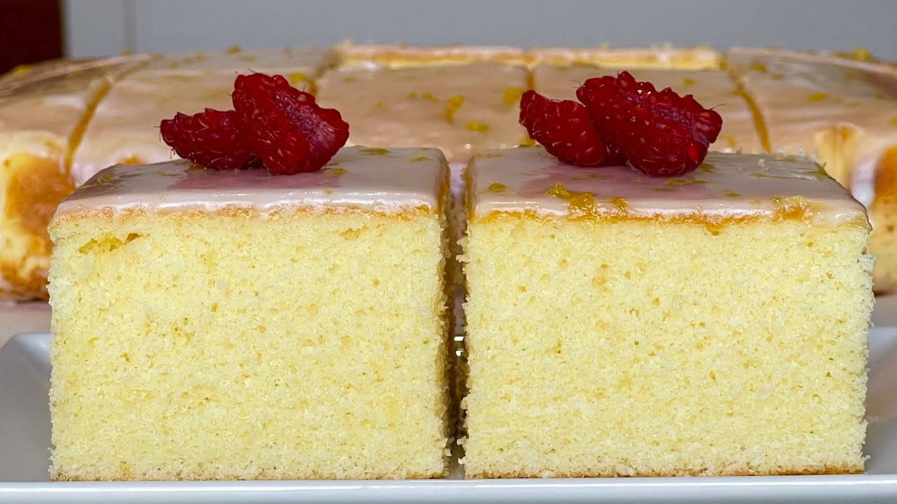 Chec rapid și delicios cu lapte și lămâie/ Torta veloce al latte e limone