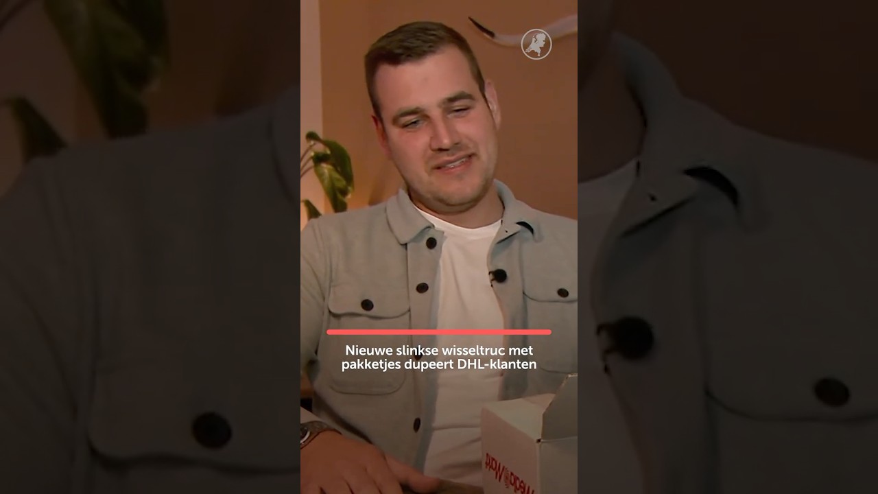 OPGELICHT 😡 Wisseltruc met pakketjes dupeert DHL-klanten | Hart van Nederland #nieuws #DHL #hvnl