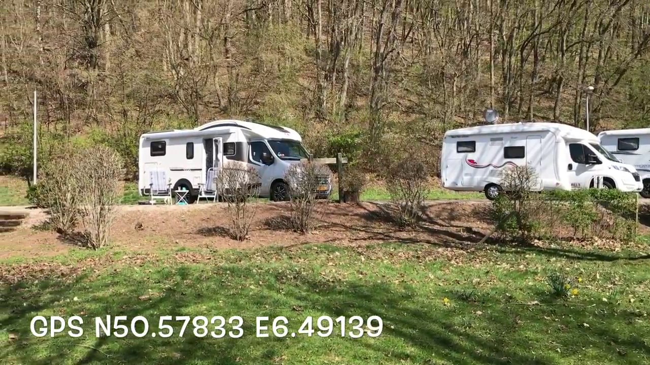 Camperplaats Gemund In de Eifel.