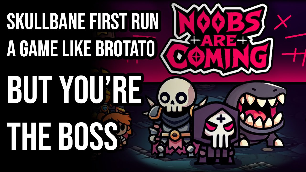 Don't Mess with SKULLBANE - Brotato Inspired Roguelike