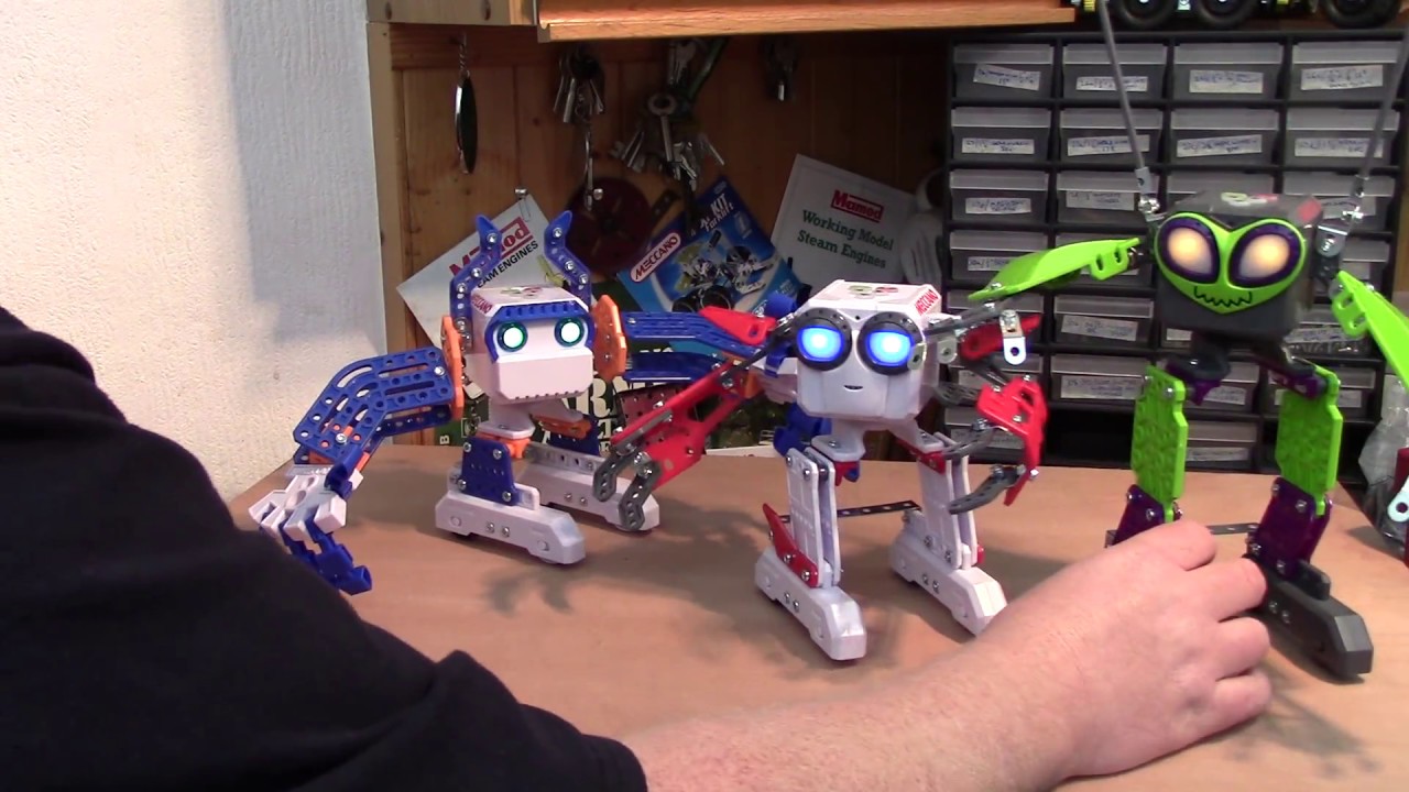 MECCANO MAKER SYSTEM TECH MICRONOID MAYHEM!