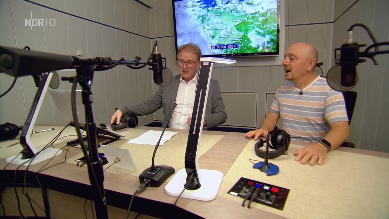 Zu Gast beim Tagesschau-Wetter (mit Retro 1964)