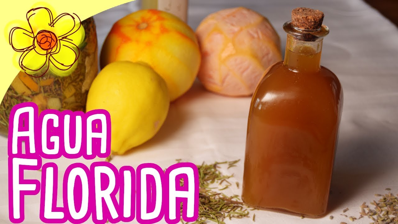 Cómo hacer AGUA FLORIDA