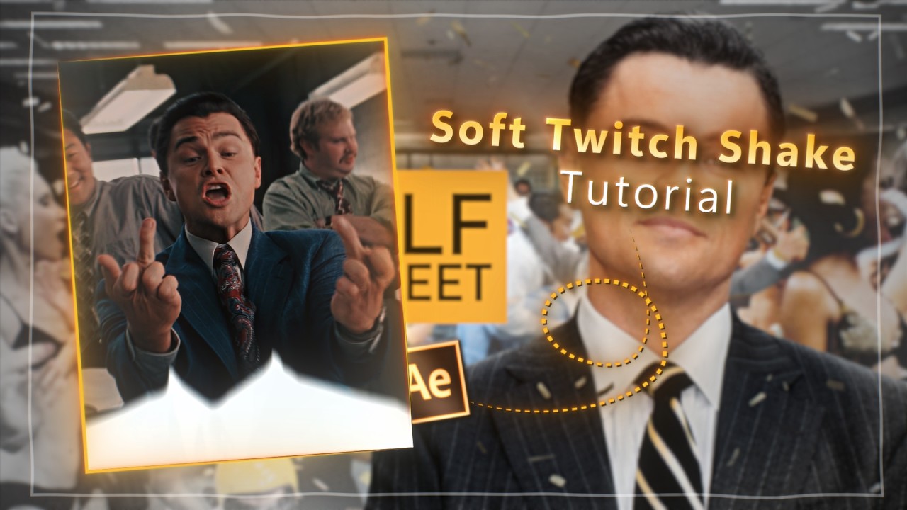 Viral Soft Twitch Shake Effects tutorial on after effects✨