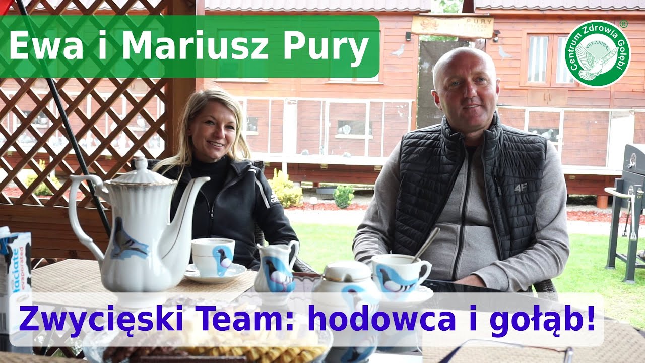 CZG Ewa i Mariusz Pury - Zwycięski Team: hodowca i gołąb!