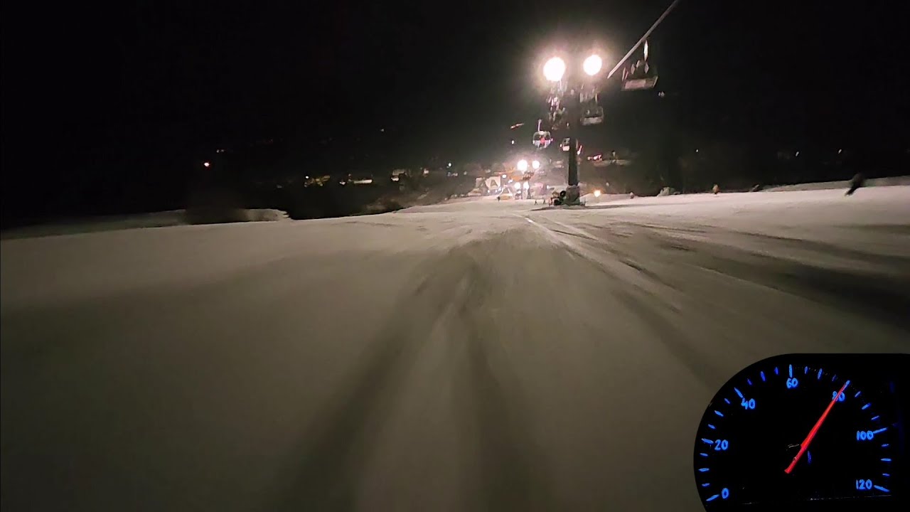 Witów-ski narty zjazd 80km/h 17.01.2024