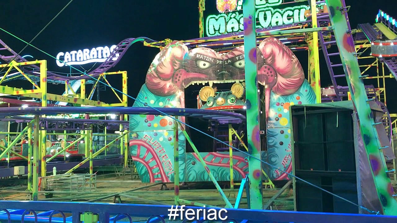 Atracción Super Ratón El Más Vacilón OFFRIDE Feria Málaga 2019