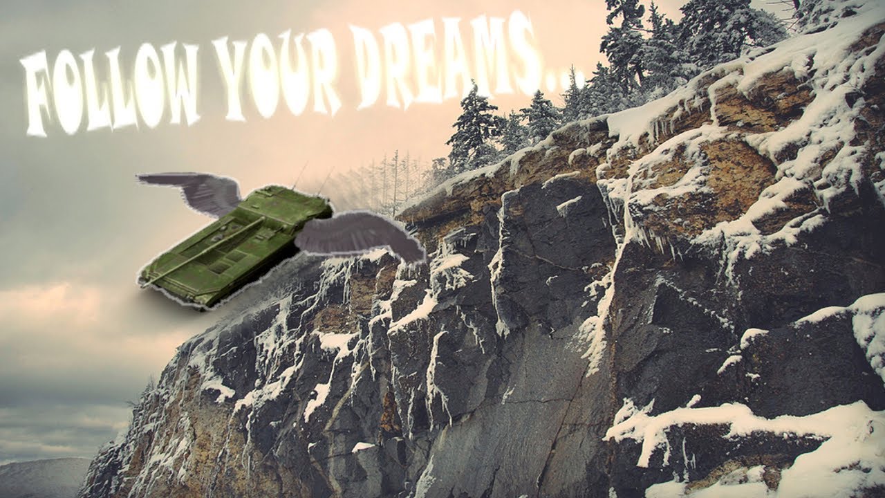 Dank Clips: The Flight of the Ikv 90 B (Breaking Wot Physics Engine)