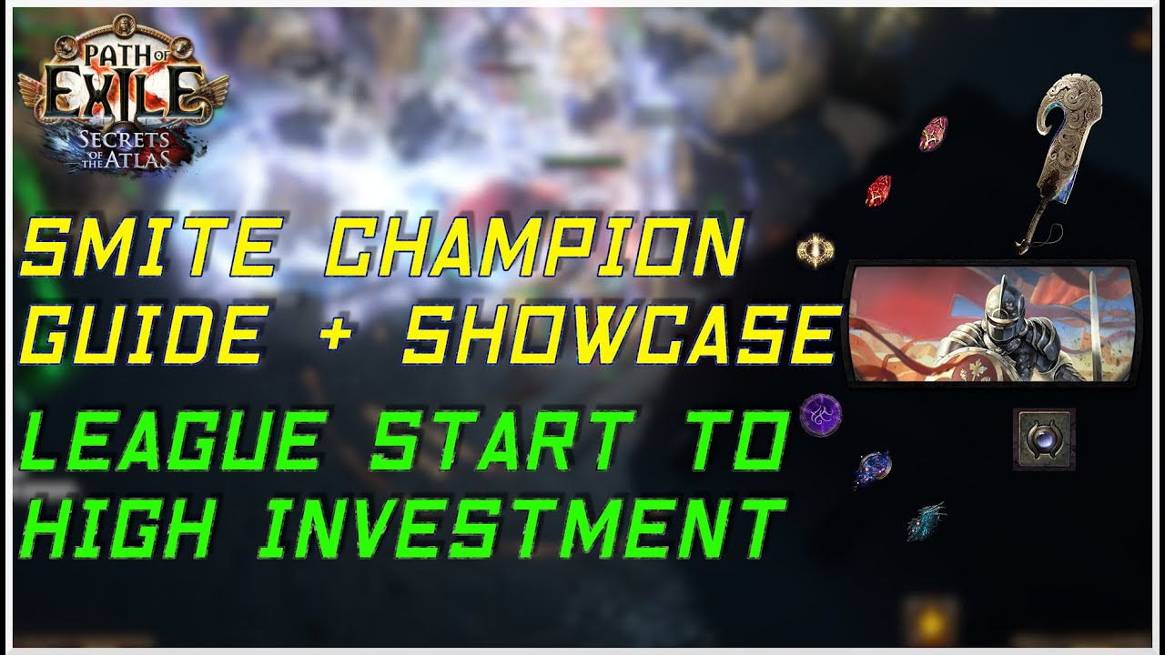 Smite Champion - Blast T17s + Facetank Ubers in the Endgame (PoE 3.26)