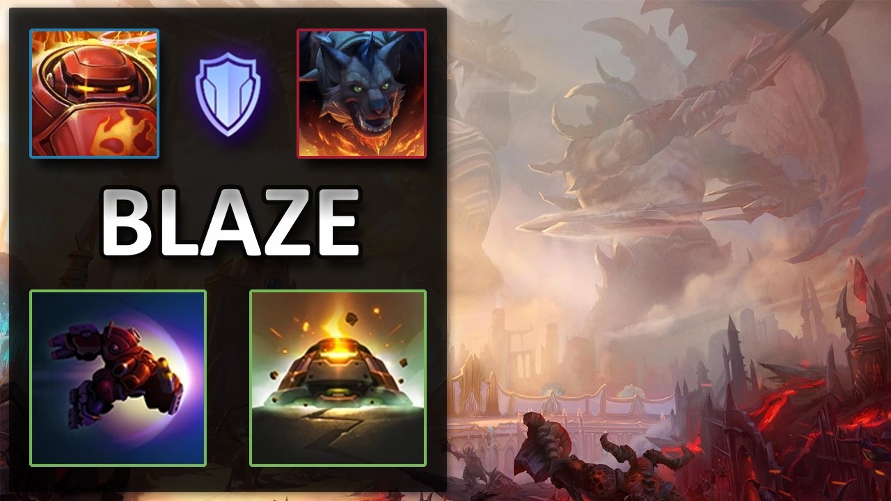 Blaze Bunker Drop vs Hogger | Battlefield of Eternity | Heroes of the Storm Master Replay